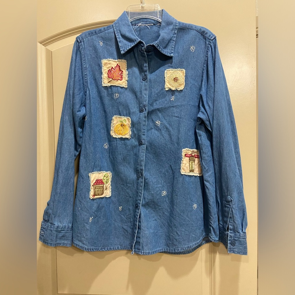 Lemon Grass denim shirt